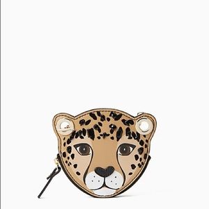 Kate Spade Run Wild Leopard Coin Purse